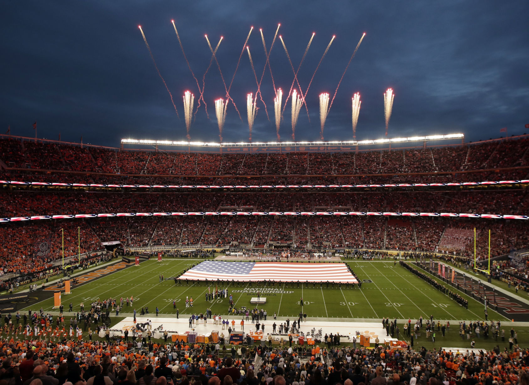 CFP National Championship Clemson Alabama Football